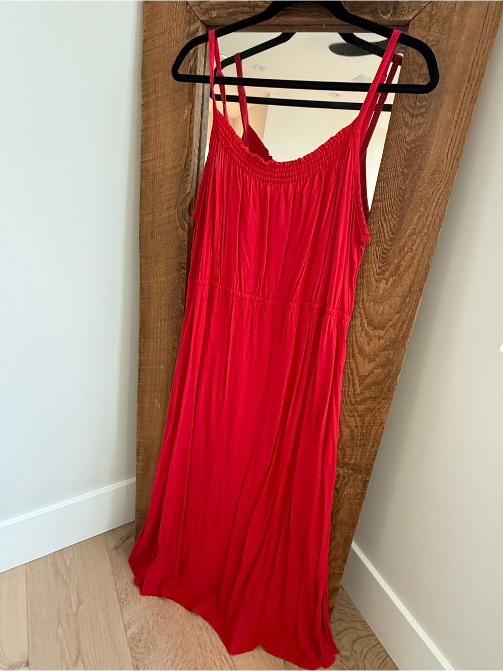 Reitmans Bright Red Sleeveless Maxi Dress